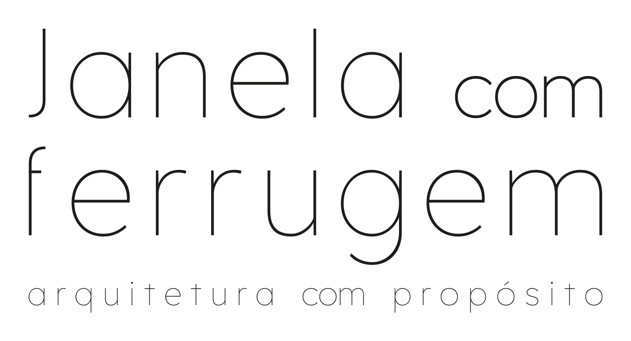 Janela com Ferrugem | arquitetura com propósito